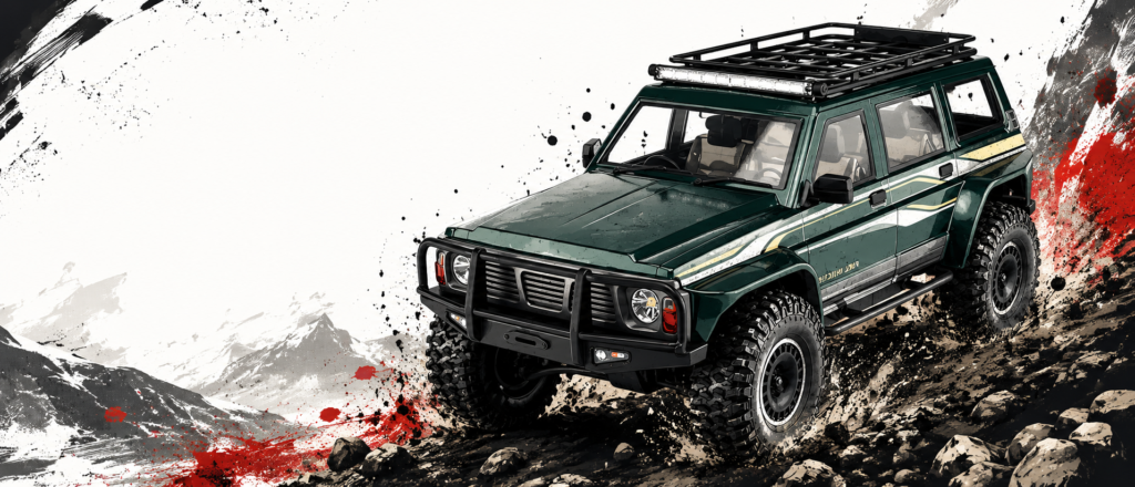 Yikong YK4107 Pro Brushless RC Crawler Launch